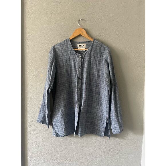 Flax Linen top - Picture 2 of 5